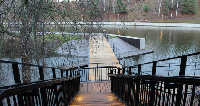 Trappa till Kanalholmen