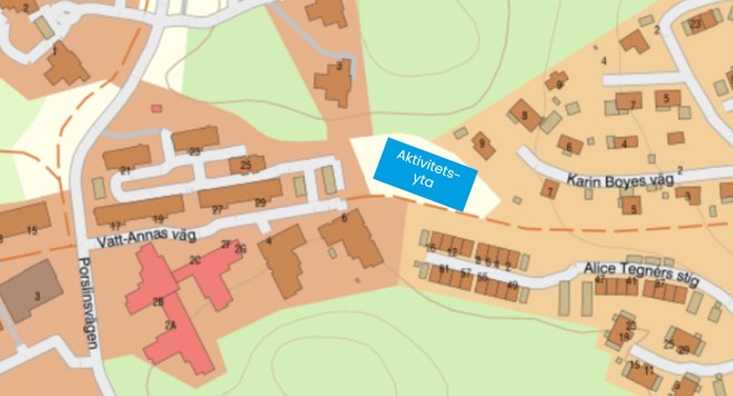 Karta aktivitetsyta Lina 