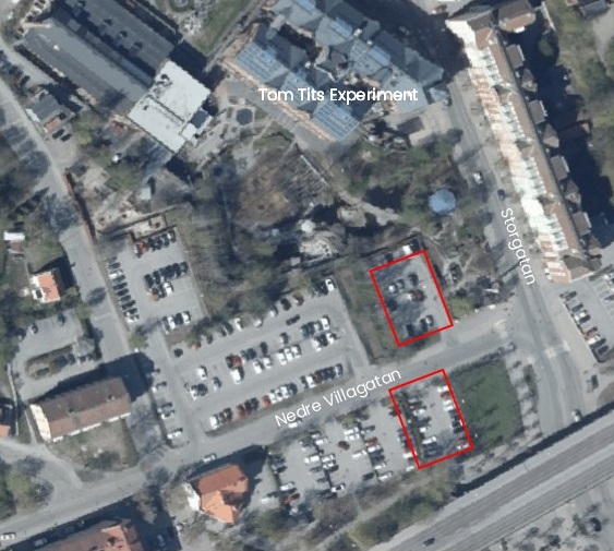 Gratisparkering flyttar från Sorbonparkeringen till Tom Tits Experiment - se kartan. 